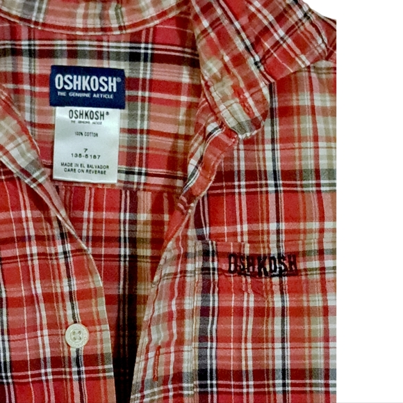 Oshkosh, size 7, button down - Picture 2 of 2